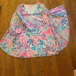 Lilly Pulitzer Miri Silk Caftan Dress